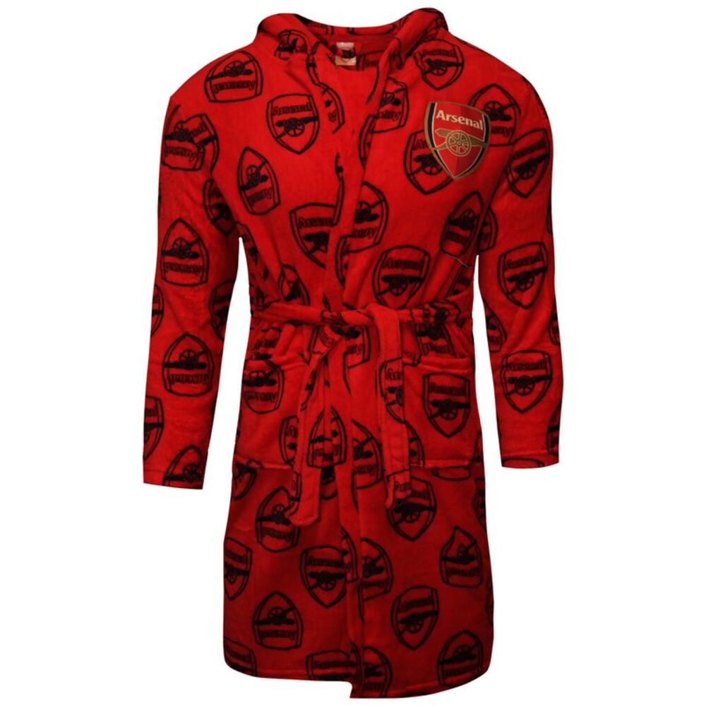 Arsenal FC Boys Bathrobe / Red/Blue